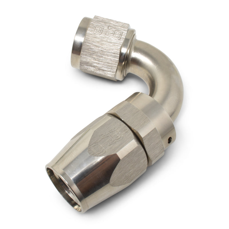 Russell 613431 Performance -12 AN Endura 120 Degree Full Flow Swivel Hose End (With 1-1/8in Radius)