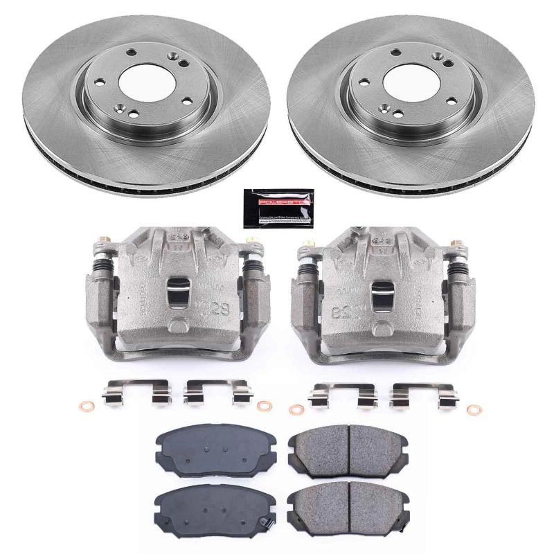 PowerStop fits Hyundai 09-11 Azera Front Autospecialty Brake Kit w/Calipers
