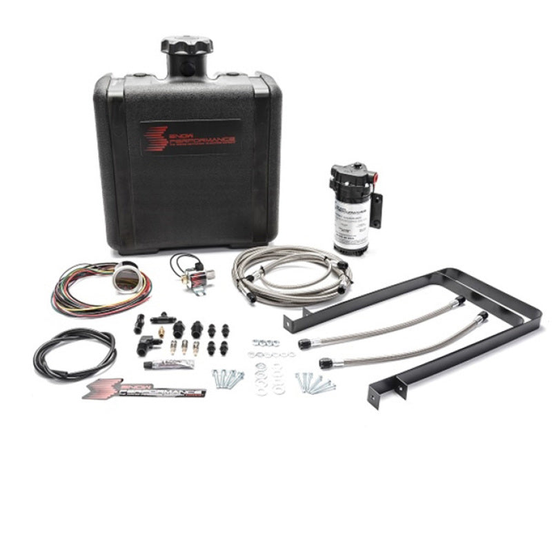 Snow Performance SNO-420-BRD fits Ford Stg 2 Boost Cooler Water Injection Kit (w/SS Braided Line & 4AN Fittings)