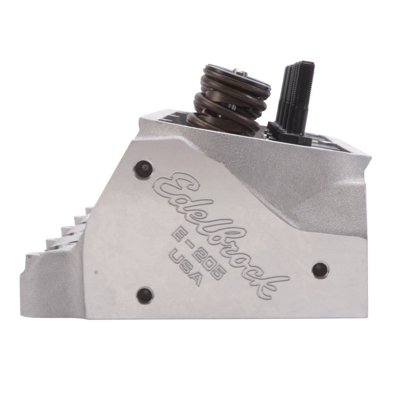 Edelbrock 5027 1Pr SBF Cyl Head E-205 2 08 Intake Complete Assembled w/ Springs
