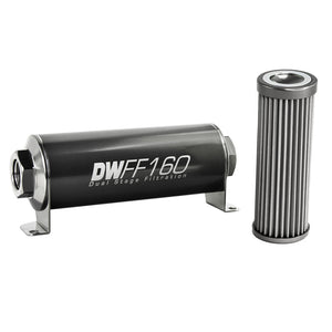 DeatschWerks 8-03-160-040K Stainless Steel 8AN 40 Micron Universal Inline Fuel