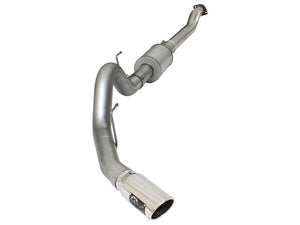 AFE 49-03069-P Exhausts 4in Cat-Back Aluminized Steel Exhaust 2015 fits Ford F-