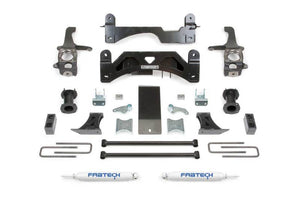 Fabtech K7009 07-15 fits Toyota Tundra 2/4WD 6in Basic Sys w/C/O Spacers & Perf Rr Shks
