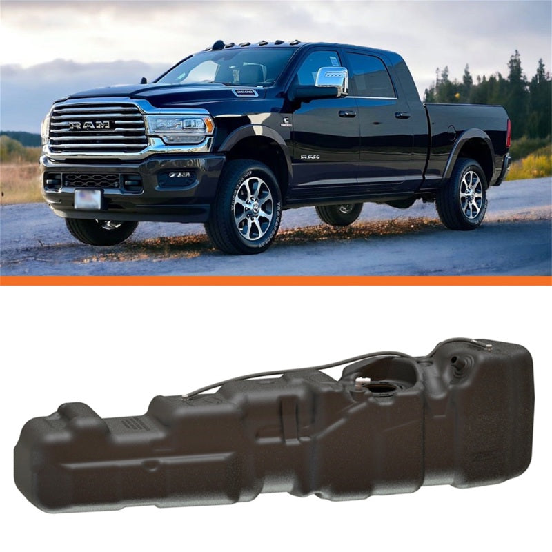 fits Titan Fuel Tanks 7030213 13-24 RAM 2500/3500 Cummins Mega Cab Short Bed 50 Gallon XXL Mid-Ship Fuel Tank
