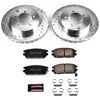 PowerStop K808 fits Dodge 91-93 Stealth Rear Z23 Evolution Sport Brake Kit