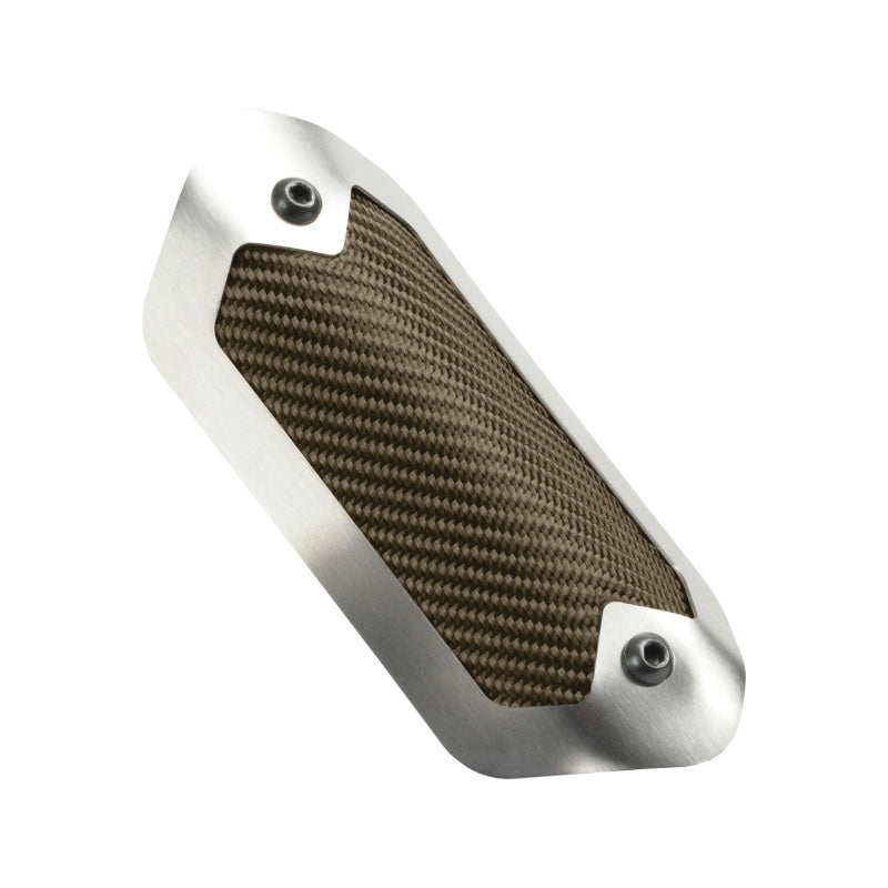 DEI  10901 Powersport Flexible Heat Shield - 3.5in x 6.5in - Brushed/Titanium