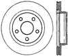 Stoptech 126.67053CSL Power Slot 04-09 Dodge Durango / 02-05 Ram 1500 Front Left Slotted Cryo Rotor