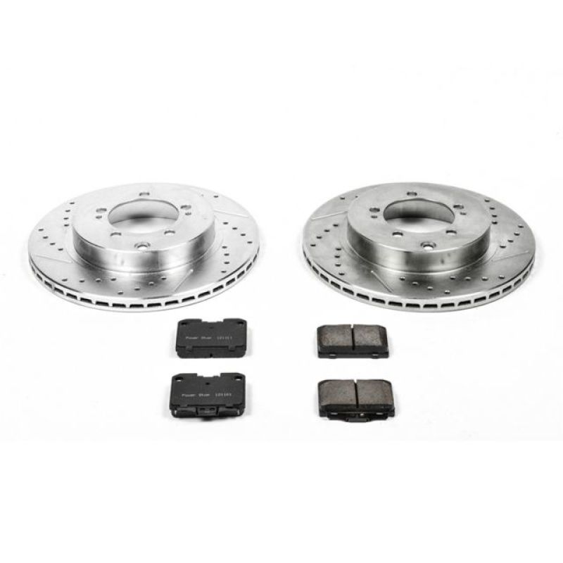 PowerStop K1226 fits Dodge 95-96 Stealth Rear Z23 Evolution Sport Brake Kit