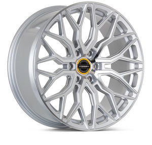Vossen HF63-2G20 HF6-3  ET20 / Deep Face / 106.1 - Silver Polished Wheel