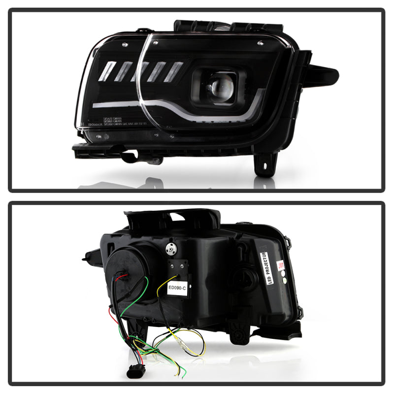 Spyder 5088536 fits Chevy 10-13 Camaro High-Power LED Module - Black (PRO-YD-CC