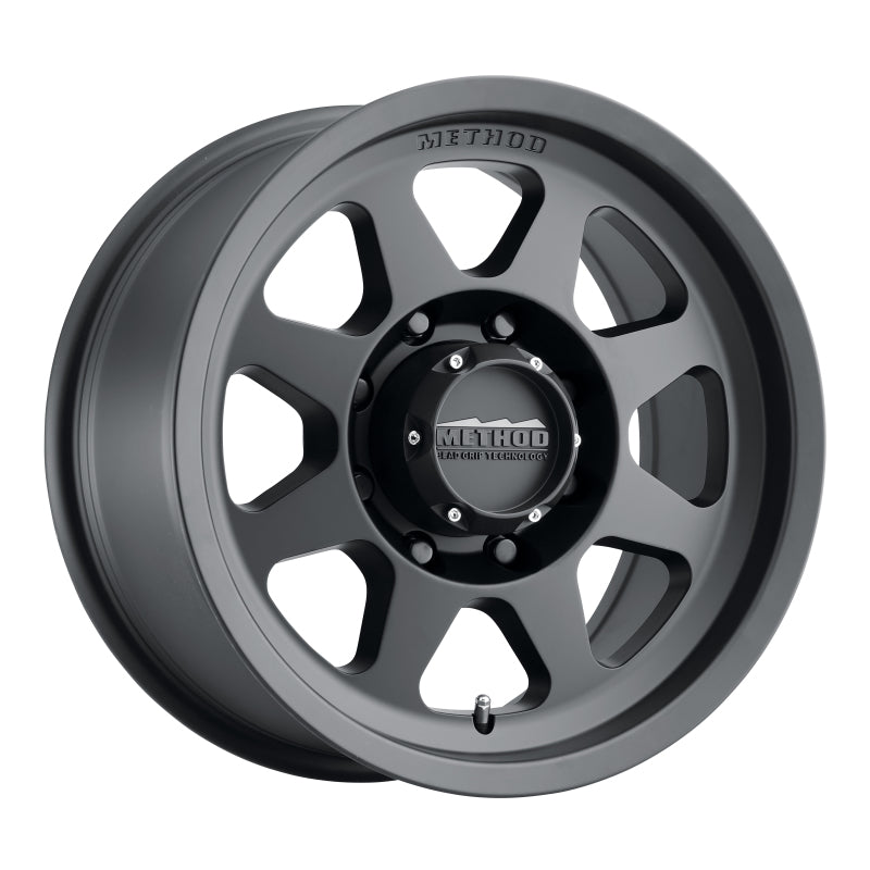 Method MR70179087512N MR701 17x9 -12mm Offset 8x170 130.81mm CB Matte Black Wheel