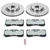 PowerStop K6811-26 Power Stop 15-22 fits Ford Mustang Front Z26 Street Brake Kit