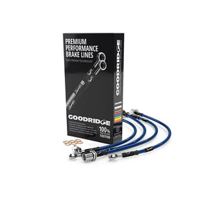 Goodridge 22075-EB 09-12 fits Nissan 370Z (Sport Model Only) Stainless Steel Br