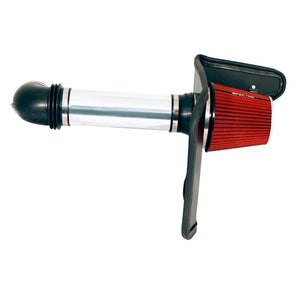 Spectre 9909 10-11 fits Chevy Camaro V6-3.6L F/I Air Intake Kit - Clear Anodized w/Red Filter
