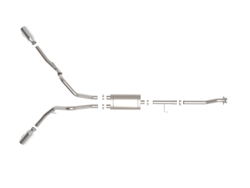 AFE 49-33126-P  3in 304 SS Cat-Back Exhaust 2021 fits Ford F-150 V6 2.7L/3.5L (