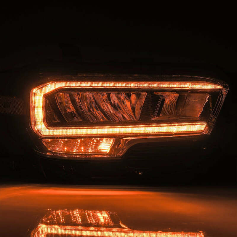 AlphaRex 880702 16-23 fits Toyota Tacoma LUXX-Series LED Crystal Headlights -