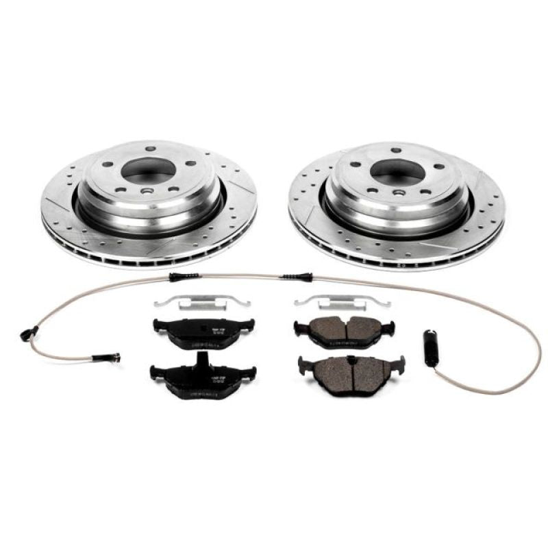 PowerStop K3126 fits BMW 01-03 525i Rear Z23 Evolution Sport Brake Kit
