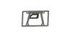 Road Armor LPB-iD Universal Front License Plate Mount- Tex Blk