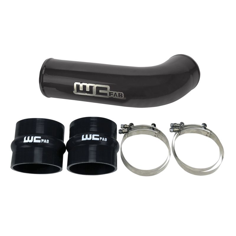 Wehrli WCF100709-CR fits Chevrolet 17-19 6.6L L5P Duramax 4in Intake Pipe (Use w/OEM Air Box) - Candy Red