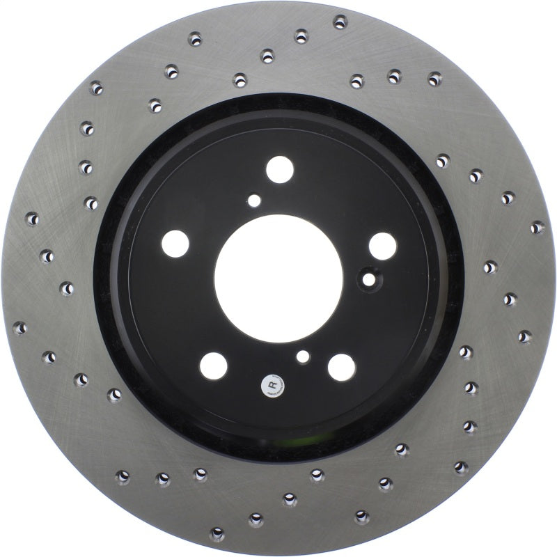 Stoptech 128.40092CR 15-19 Honda Pilot Cryo Drilled Sport Front Right Rotor
