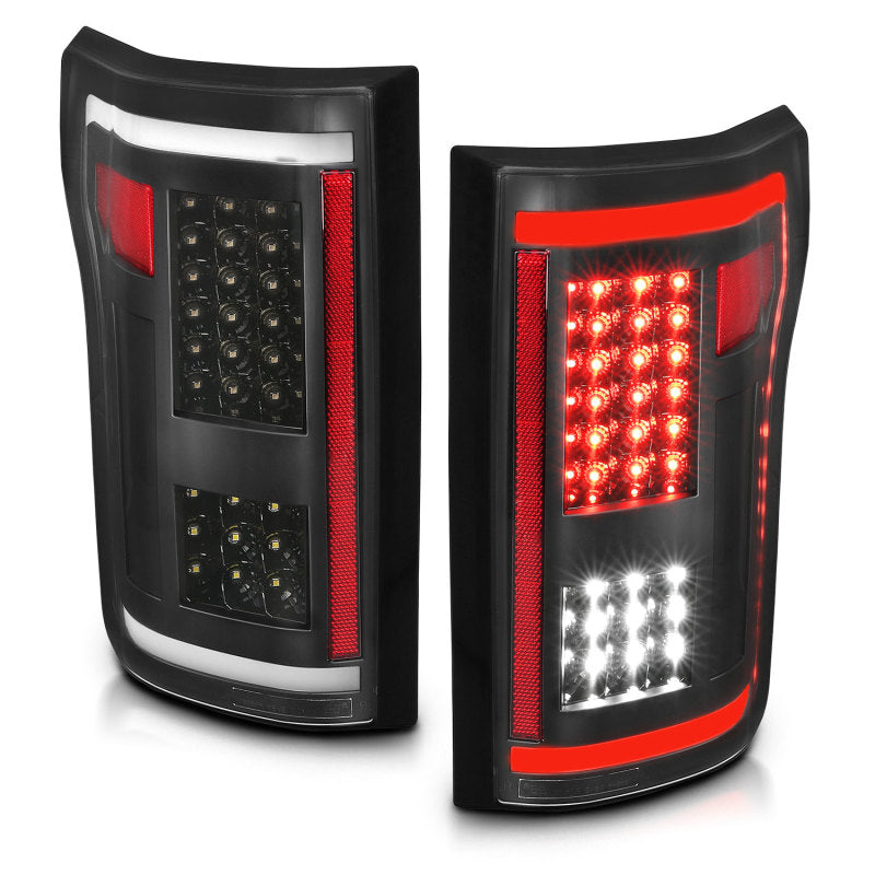 ANZO 311285 2017 fits Ford 15-20 F-150 LED Taillights Black