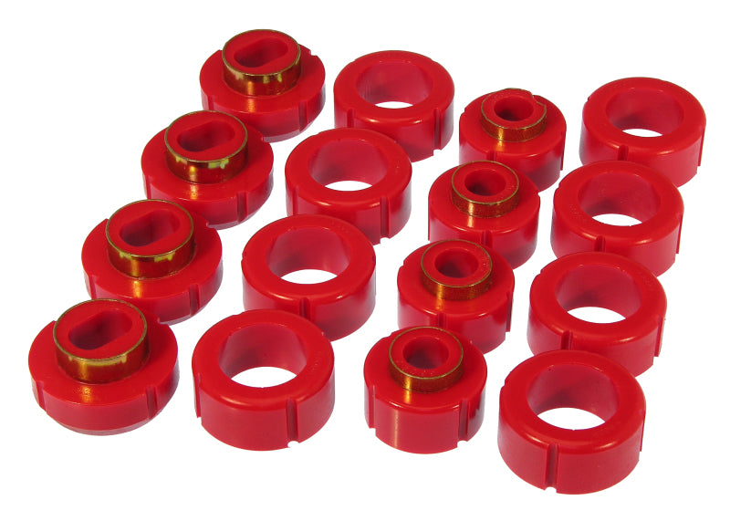 Prothane 7-116 fits GM 2/4wd S-Series Ext Cab Body Mount - Red