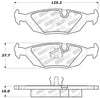 Stoptech 309.0279 Performance Rear Brake Pads