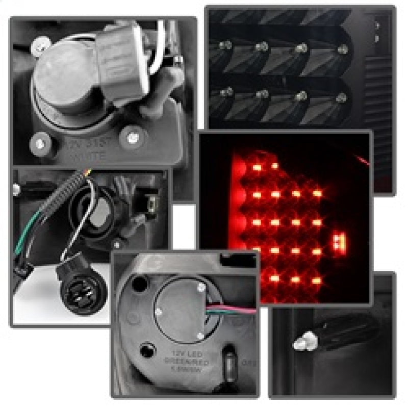 5077509 Xtune fits Dodge 02-06 Ram 1500 / Ram 2500/3500 03-06 LED Tail Light B