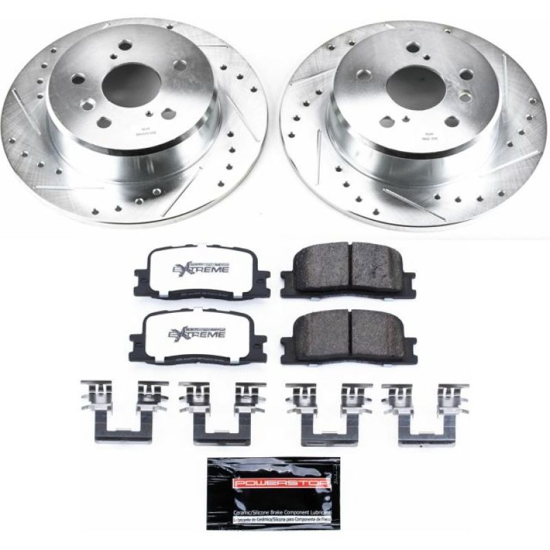 PowerStop K1148-36 01-03 fits Toyota Highlander Rear Z36 Truck & Tow Brake Kit