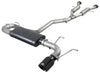 AFE 49-38078-B Bore HD 3in 304 SS Cat-Back Exhaust w/ Black Tips 14-19 fits Jee