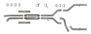 Diamond Eye Performance K3422A Diamond Eye KIT 3-1/2in Catback DUAL GAS AL fits TOYOTA TUNDRA 5.7L 07-10
