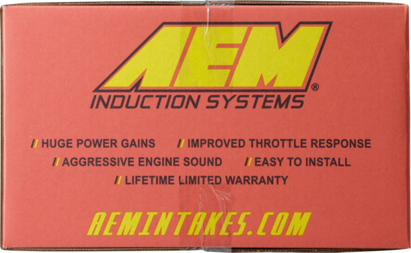 AEM 22-501R 01-05 Civic EX Red Short fits Ram Intake