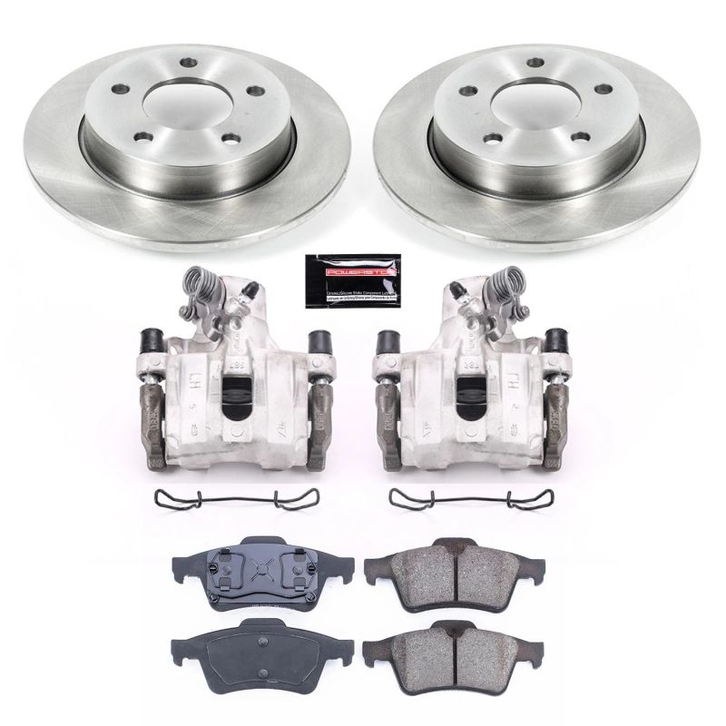 PowerStop KCOE124 fits Mazda 04-05 3 Rear Autospecialty Brake Kit w/Calipers