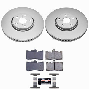 Power Stop 07-11 Lexus GS350 Front Z23 Coated Brake Kit