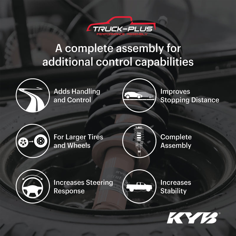 KYB SRM4802 fits Toyota Tacoma 4WD Truck-Plus Performance Upgrade - Front Left