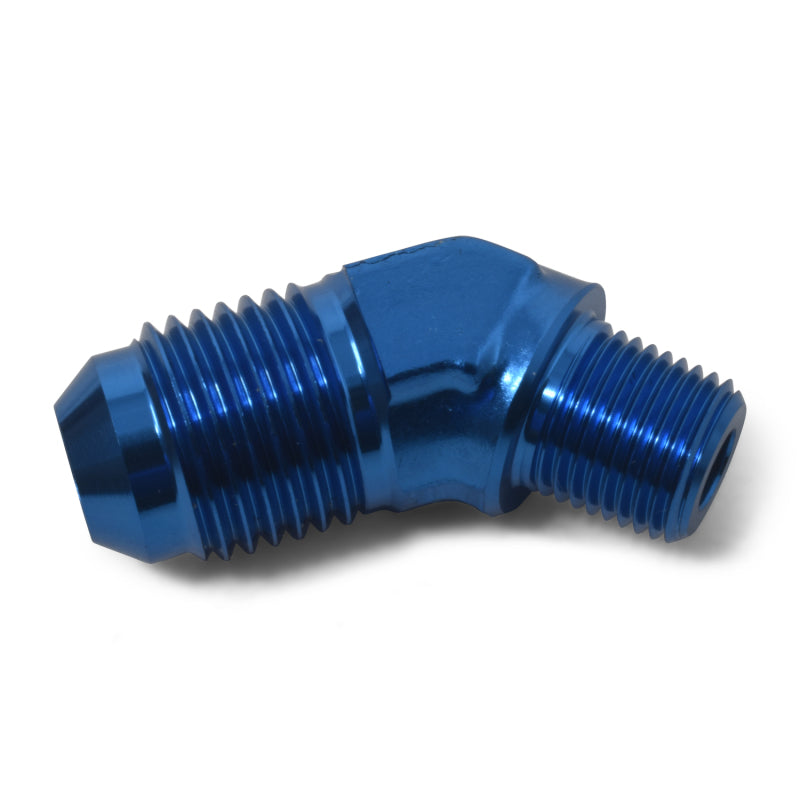 Russell 660100 Performance -6 AN to 1/8in NPT 45 Degree Flare to Pipe Adapter