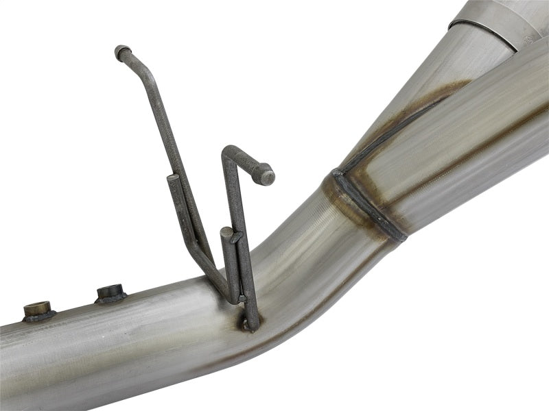 AFE 49-44086-B BORE-HD 4in 409-SS DPF-Back Exhaust w/Dual Black Tips 2017 fits