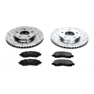PowerStop K2992 fits Dodge 07-12 Caliber Front Z23 Evolution Sport Brake Kit