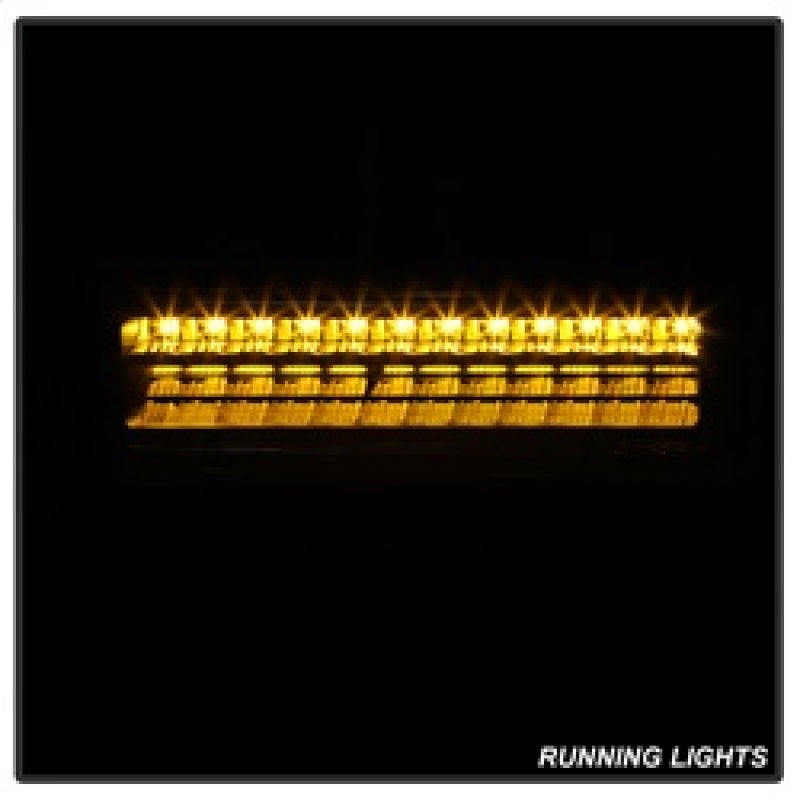 5069542 Xtune Blazer Full Size Corner/LED Bumper Headlights Black HD-JH-CCK88-