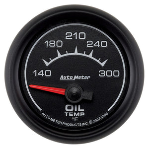 AutoMeter 5948 AutoMeter Gauge Oil Temp 2-1/16in. 140-300 Deg. F Electric Es