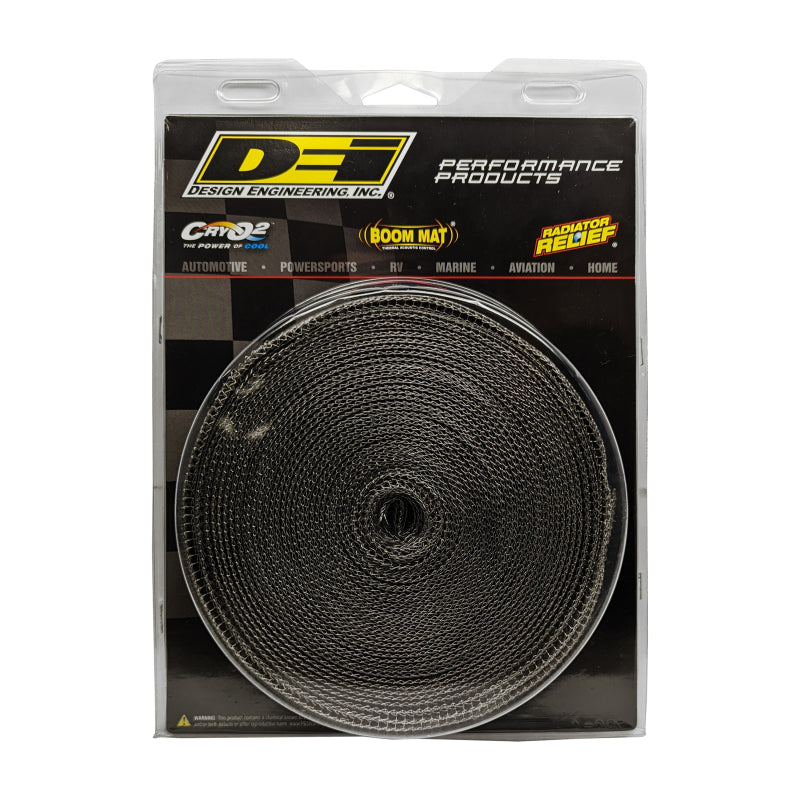 DEI  10058 Exhaust Wrap 1.5in x 30ft - EXO - Black