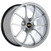 BBS RIA010DS RI-A 18x10.5 5x120 ET25 Diamond Silver Wheel -82mm PFS/Clip Required