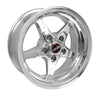 Race Star 92-570146DP 92 Drag Star 15x7.00 5x4.50bc 3.50bs Direct Drill Polished Wheel