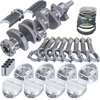 Eagle 16351000 fits Ford 289/302 3.250in Crank 5.400in I-Beam Rod -11cc Flat Top 4.000in Pistons Rotating Assembly