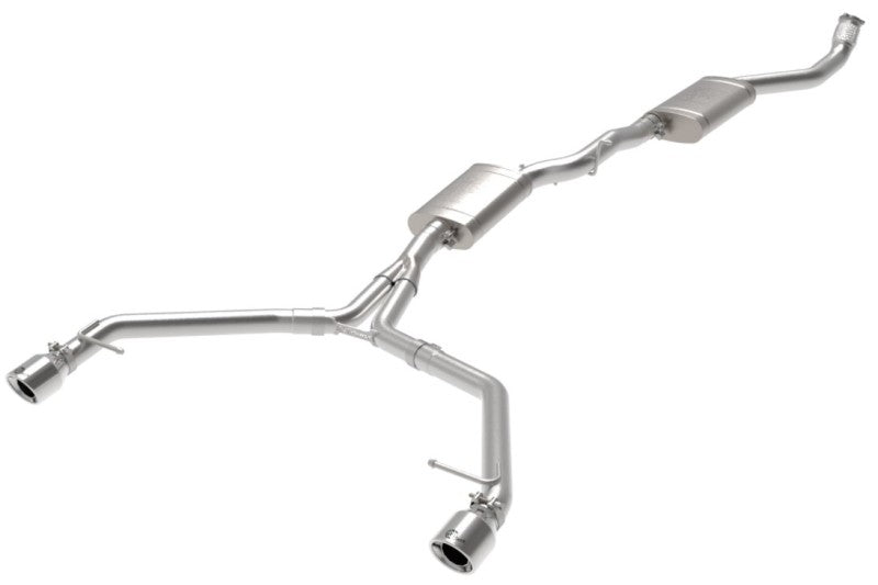 AFE 49-36438-P orce-Xp 13-16 fits Audi Allroad L4 SS Cat-Back Exhaust w/ Polish