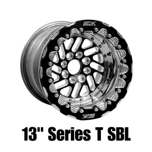 Belak Wheels 13104100ST5BS-NBL Belak 13x10 / 5in BS / 4x100 BP / High Pad / Series Twisted Wheel - Non-Beadlock