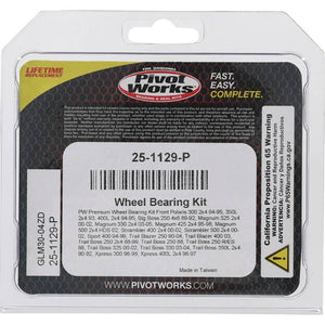Pivot World 25-1129-P Pw Premium Wheel Bearing