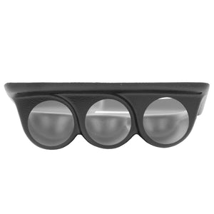 AutoMeter 15018 Autometer 99-03 fits Ford Super Duty 52mm Black Triple Under Dash Pod