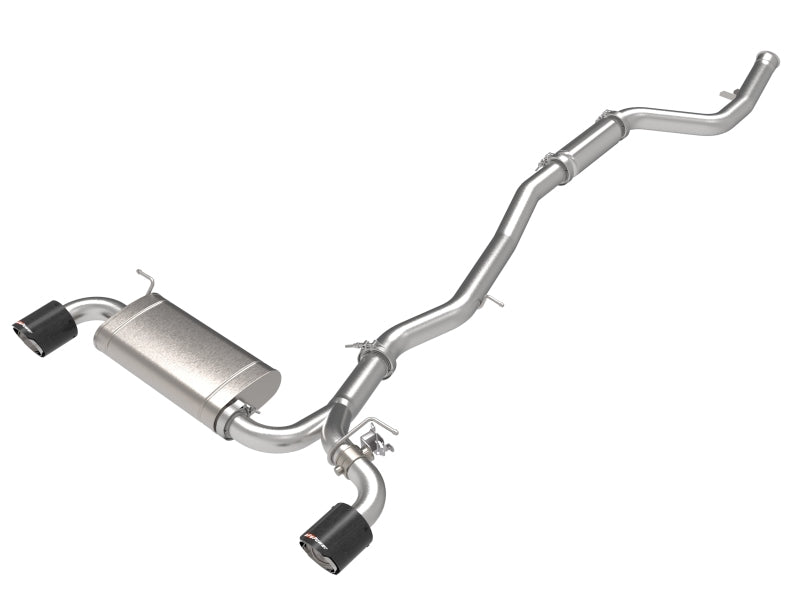 AFE 49-36050-C Takeda 2021 fits Toyota Supra 2.0L (t) 2.5in-3in 304 SS CB Exhau