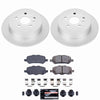 Power Stop 09-16 Toyota Venza Rear Z23 Coated Brake Kit